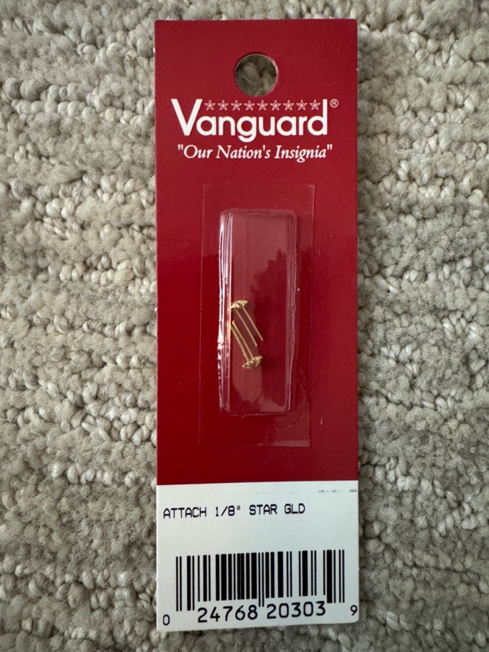 Vanguard - Attach 1/8” Star Gold